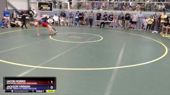 144 lbs Quarterfinal - Jacob Morris, Avalanche Wrestling Association vs Jackson Iverson, Bethel Freestyle Wrestling Club