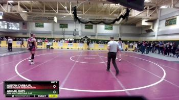 138 lbs Champ. Round 2 - Aleyah Carbajal, Belle Fourche Wrestling Club vs Abigail Kats, Lone Wolf Wrestling Club