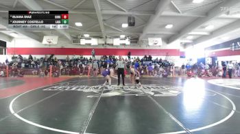 Girls 192 lbs Cons. Round 3 - Journey Costello, Lassen Girls vs Eliana Diaz, Corning Girls