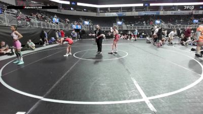 100 lbs 3rd Place - Lila Calhoun, Queen Bees vs Kylee Whalan, Missouri Outlaws