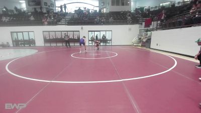 140 lbs Consi Of 8 #2 - Jaxon Walker, Sequoyah Tahlequah JH vs Noah Haulmark, Vian