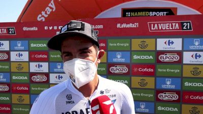 Vuelta a España: James Piccoli Working For A Sprint