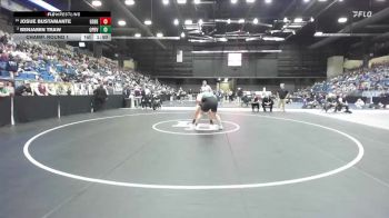285 lbs Champ. Round 1 - Josue Bustamante, Great Bend vs Benjamin Traw, Overland Park - Blue Valley Southwest HS