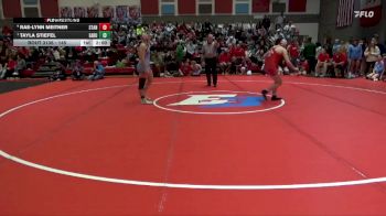 145 lbs Semifinal - Tayla Stiefel, East Buchanan vs Rae-lynn Meitner, Saint Ansgar
