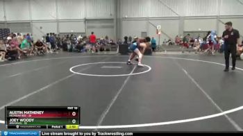 132 lbs Round 3 (6 Team) - Austin Matheney, Michigan Red vs Joey Woody, Arkansas