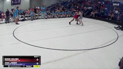 82 lbs Finals (2 Team) - Shion Holmes, Team Missouri Boys vs Ivan Larsen, Minnesota Storm Blue Boys