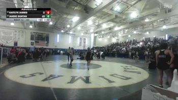 100 lbs Champ. Round 1 - Kaitlyn Jaimes, El Toro vs Jandie Buntan, Azusa