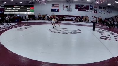 133 lbs 1st Place Match - Chance Suddeth, Augsburg vs Brody Toledo, Wisconsin-Oshkosh