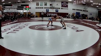 133 lbs 3rd Place Match - Connor Krueger, St. Johns (mn) vs Wyatt Magolski, Wisconsin-La Crosse