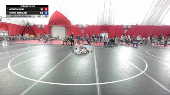 96 lbs 3rd Place Match - Vernon Karl, Weigh-in Club vs Henry Metzler, X-Factor Elite Wrestling