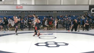 98 lbs 7th Place Match - Landon Baker, Bad Karma Wrestling Club vs Mason Pasternak, Bulldog Wrestling Club