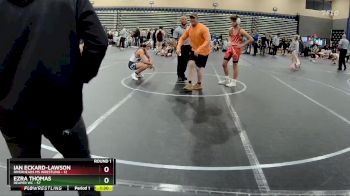 140 lbs Round 3 (4 Team) - Ian Eckard-Lawson, Riverheads MS Wrestling vs Ezra Thomas, Reaper WC