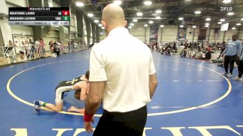 113 lbs Round Of 16 - Brayden Laird, Kraken Black vs Braiden Lotier, TNWC Silver Fox