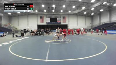 116 lbs Finals (4 Team) - Tommy Aiello, John H Glenn HS vs Nick Gerbasi, Plainedge