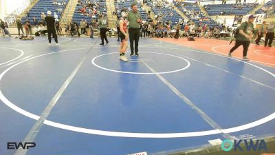 90 lbs 3rd Place - Briar Ware, Cleveland Takedown vs Cole Richardson, Barnsdall Youth Wrestling
