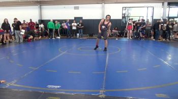 190 lbs Quarterfinal - Hayden Sullens, Jr. War Eagles Wrestling Club vs Trey Williams, Storm Wrestling Center