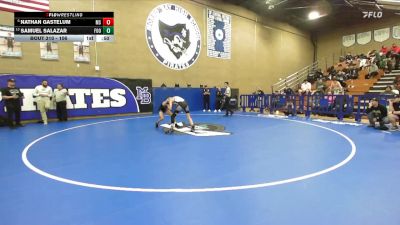 106 lbs Cons. Round 2 - Nathan Gastelum, Madera South vs Samuel Salazar, Foothill