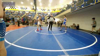 98 lbs Rr Rnd 2 - Tristan Peters, Claremore Wrestling Club vs Tommy Parker, Pryor Tigers