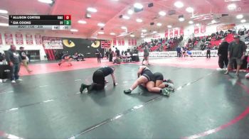 235 lbs Quarterfinal - Allison Cortes, Rio Mesa vs Gia Coons, Orange Vista