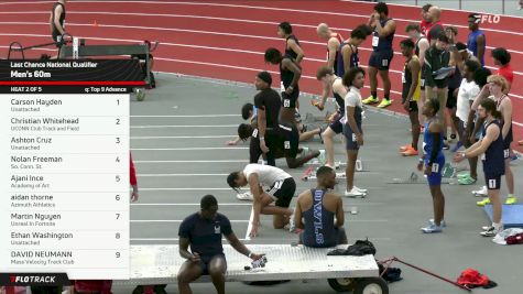 Men's 60m, Prelims 2