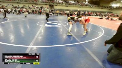 105 lbs Cons. Round 5 - Graden Anderson, Eierman Elite Wrestling Club-AA vs Brady Jones, Phenom Wrestling-AAA