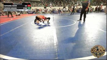 52 lbs Quarterfinal - Nathaniel Morin, Fitness Fight Factory Wrestling Club vs Hudson Lemaire, Jflo Trained