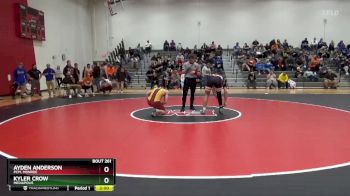 175 lbs Round 3 - Kyler Crow, Mediapolis vs Ayden Anderson, PCM, Monroe