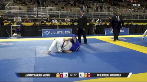 Derek Scott McCracken vs Zakkary Randall Meroth 2025 Pan Jiu Jitsu IBJJF Championship