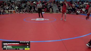 144 lbs 1st Place Match - Kane Naaktgeboren, Linn-Mar vs Joe Hirsch, Western Dubuque