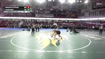 157 lbs Cons. Round 4 - Tavon Bird, Eagle vs Brendan Attinger, Mountain View