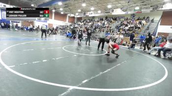 132 lbs Cons. Round 1 - Viet Nguyen, Los Altos vs Ledger Fuller, Calabasas