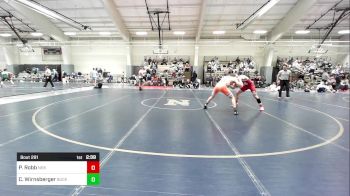 157 lbs Semifinal - Peyton Robb, Nebraska vs Cade Wirnsberger, Bucknell