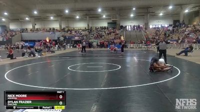 AA 106 lbs Cons. Round 1 - Nick Moore, Houston vs Dylan Frazier, Oakland