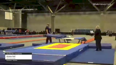 Alyssa Nall - Double Mini Trampoline, USA Dynamites - 2021 USA Gymnastics Championships