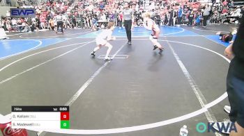 75 lbs Rr Rnd 2 - Garrison Kallam, Collinsville Cardinal Youth Wrestling vs Spencer Madewell, Collinsville Cardinal Youth Wrestling