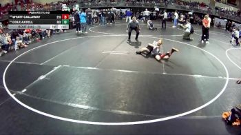 75 lbs Champ. Round 1 - Cole Axtell, FoxFit vs Wyatt Callaway, 2TG