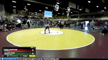 132 lbs Cons. Round 3 - Isaac Ghaffari, Camarillo vs Mason Voss, Murrieta Mesa