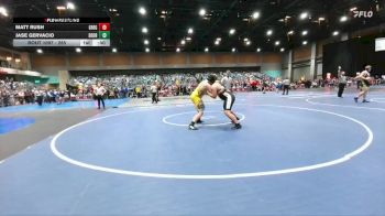 285 lbs Cons. Round 1 - Matt Rush, Gregori vs Jase Gervacio, Del Oro