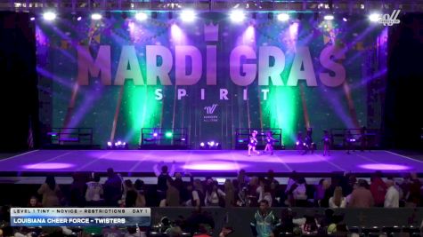 Louisiana Cheer Force - Twisters [2026 L1 Tiny - Novice - Restrictions Day 1] 2026 Mardi Gras Grand Nationals