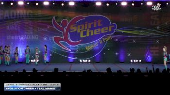 Evolution Cheer - Teal Mania [2026 L3 Junior - Flex - D2 Day 2] 2026 Spirit Cheer Grand Nationals