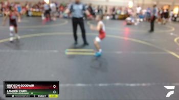 60 lbs Finals (8 Team) - Landon Caro, Aggression Legionaries vs Greyson Goodwin, Ares Black