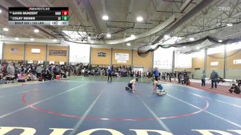 132 lbs Consi Of 8 #2 - Gavin Munzert, Barrington vs Colby Reiner, South Kingstown