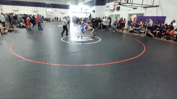 113 lbs Champ. Round 2 - Elias Foster, Ki-Be vs Levi Childers, Columbia (White Salmon)