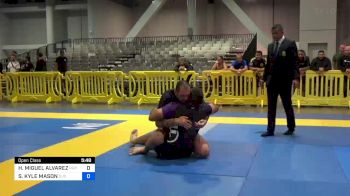 HECTOR MIGUEL ALVAREZ vs STEVEN KYLE MASON 2024 American National IBJJF Jiu-Jitsu Championship