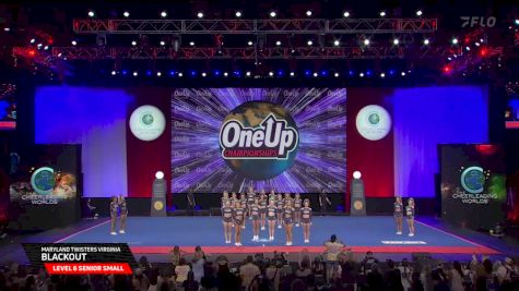 Maryland Twisters - Virginia - Blackout [2025 L6 Senior Small Semis] 2025 The Cheerleading Worlds