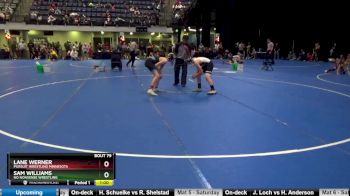 120 lbs Cons. Round 3 - Lane Werner, Pursuit Wrestling Minnesota vs Sam Williams, No Nonsense Wrestling