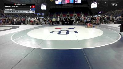 94 lbs Cons. Sub-rd Of 16 - Samuel Floody, RI vs David Krantz, PA