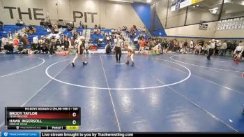 105 lbs Semifinal - Brody Taylor, Team Prestige vs Hawk Ingersoll, Sons Of Atlas