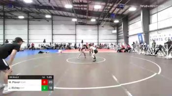 160 lbs Prelims - Marcus Plever, Red Cedar Wrestling Club vs Justin Richey, OMP White