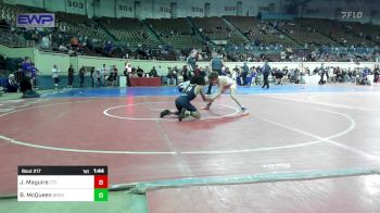 88 lbs Semifinal - Jack Maguire, Chandler Takedown Club vs Bryson McQueen, Broken Arrow Junior High